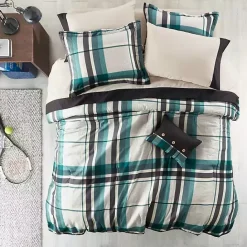 Sale Kirklands Home Roger Plaid 9-pc. Queen Comforter Set