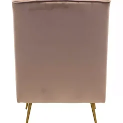 Clearance Kirklands Home Rose Velvet Lana Accent Chair Pink