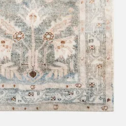 Discount Kirklands Home Rosette Denim Runner