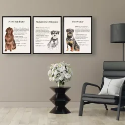 Sale Kirklands Home Rottweiler Facts Framed Wall Plaque