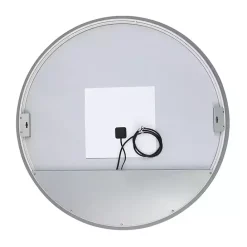 Clearance Kirklands Home Round Ashden LED Wall Mirror