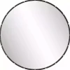 Hot Kirklands Home Round Dark Bronze and Gold Wall Mirror