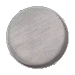 Discount Kirklands Home Round Bellport Coffee Table Gray