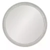 Online Kirklands Home Round Gray Mansell Wood Wall Mirror