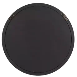 Online Kirklands Home Round Gray Mansell Wood Wall Mirror