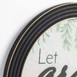 Clearance Kirklands Home Round Let Grace Abound Wall Plaque