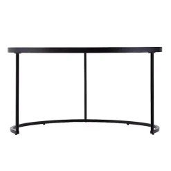 Discount Kirklands Home Round Mirrored Nesting Tables, Set of 2 Black