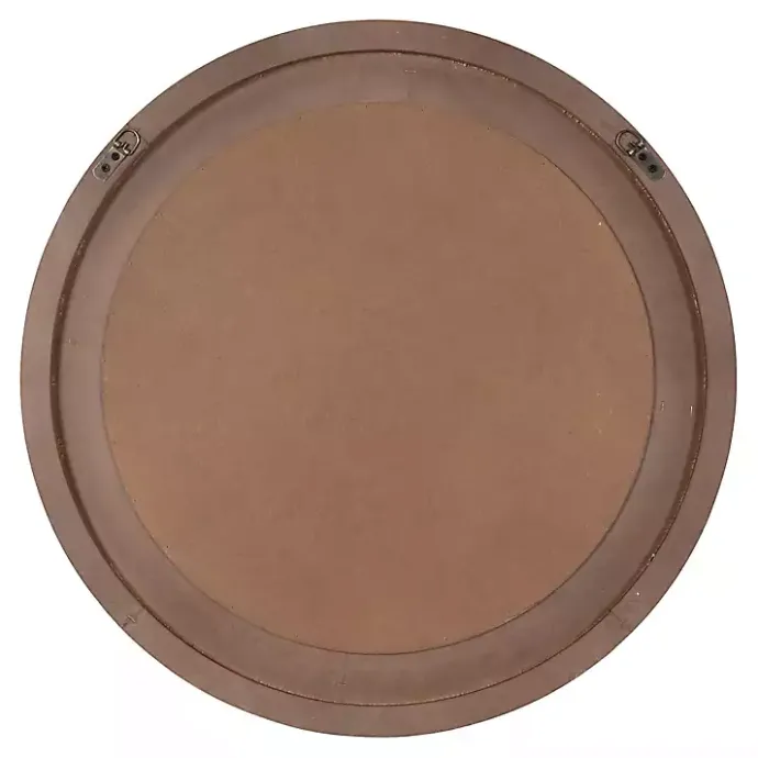 Outlet Kirklands Home Round Natural Rattan Wall Mirror