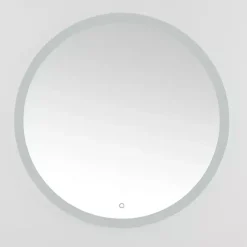 Hot Kirklands Home Round Whit LED Wall Mirror