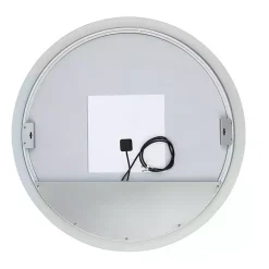 Hot Kirklands Home Round Whit LED Wall Mirror