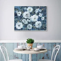 New Kirklands Home Rugosa Roses Floral Framed Wall Art
