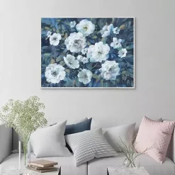 New Kirklands Home Rugosa Roses Floral Framed Wall Art