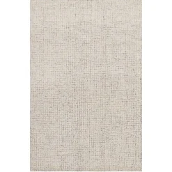Hot Kirklands Home Rust & Beige Geometric Wool Area Rug Tan