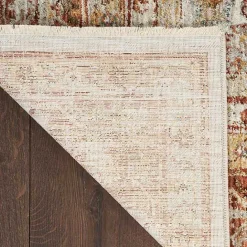 Best Kirklands Home Rust Distressed Multi Medallion Runner, 2x10