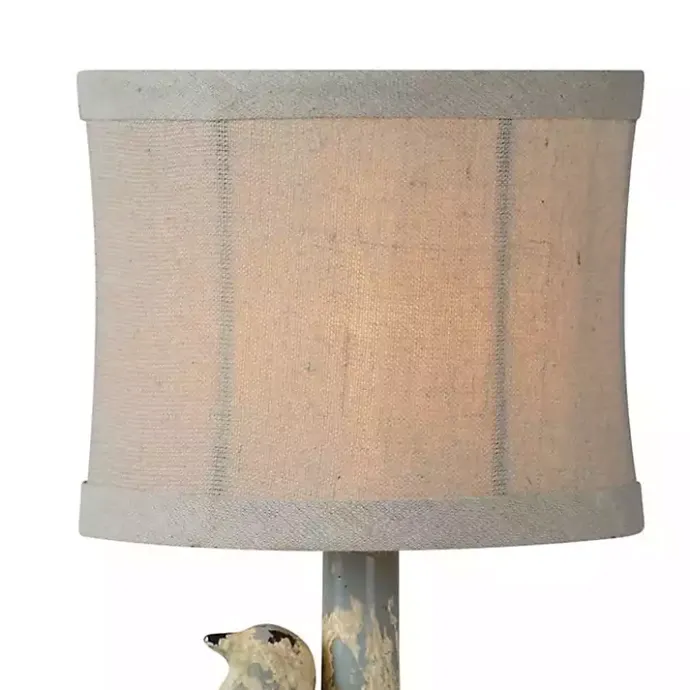 Sale Kirklands Home Rustic June Bird Mini Table Lamps, Set of 2 Blue