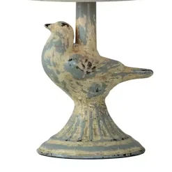 Sale Kirklands Home Rustic June Bird Mini Table Lamps, Set of 2 Blue
