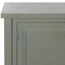 Discount Kirklands Home Rustic 4-Drawer Charlotte Sideboard Gray