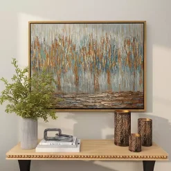 Best Kirklands Home Rustic Reflections Framed Canvas Art Print