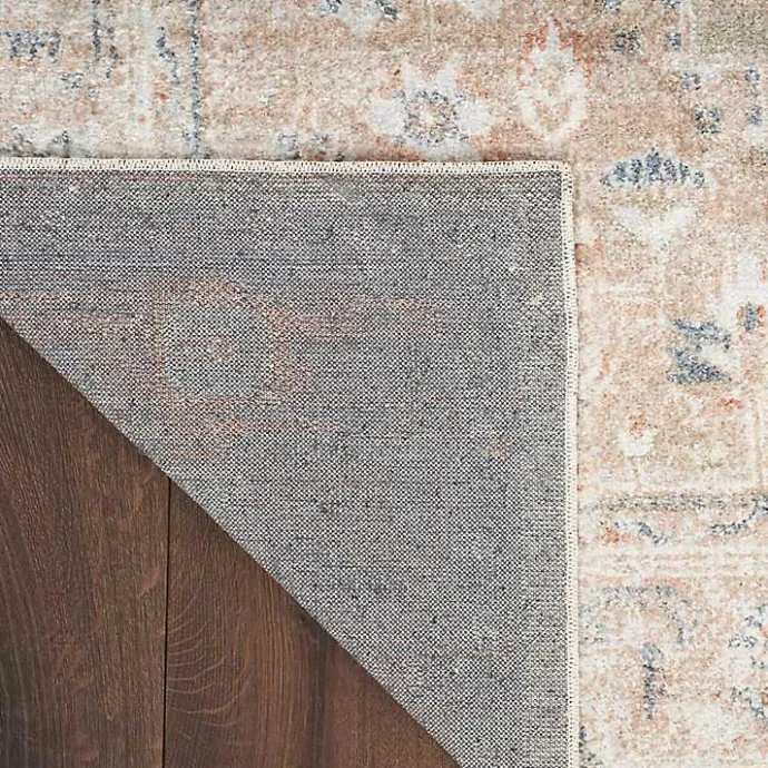 Best Kirklands Home Sage Distressed Medallion Washable Area Rug, 5x7
