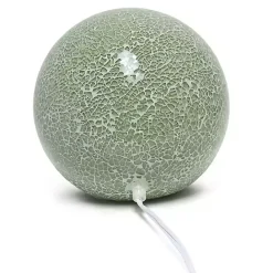 Best Kirklands Home Sage Mosaic Ball Table Lamp Green