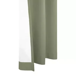 Outlet Kirklands Home Sage Room Darkening Curtain Panel Set, 54 in. Green