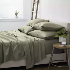 Discount Kirklands Home Sage Ultra Soft 6-pc. Queen Sheet Set Green