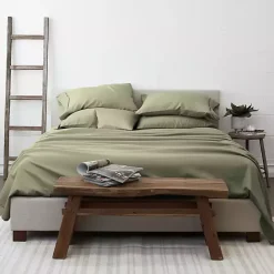 Discount Kirklands Home Sage Ultra Soft 6-pc. Queen Sheet Set Green