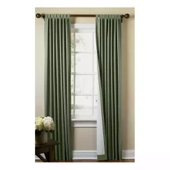 Online Kirklands Home Sage Weathermate Blackout Curtain Panel, 54 in. Green
