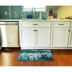 Clearance Kirklands Home Sailboat Indoor/Outdoor Rug, 2x3