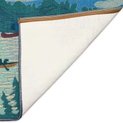 Clearance Kirklands Home Sailboat Lake Indoor/Outdoor Runner, 1x4