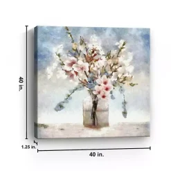 Best Kirklands Home Sakura Jar Canvas Art Print, 40x40 in.