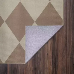 Online Kirklands Home Samara Natural Diamond Washable Area Rug, 5x7