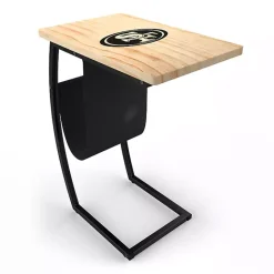 Online Kirklands Home San Francisco 49ers Wood C-Table Tan