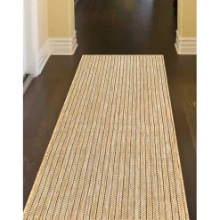 Clearance Kirklands Home Sand Intertwine Indoor/Outdoor Runner Tan