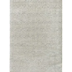 New Kirklands Home Sandstone Chanai Indoor Area Rug, 5x7 Ivory