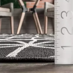 Clearance Kirklands Home Sanford Gray Geometric Shapes Outdoor Rug, 8x10