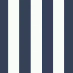 Outlet Kirklands Home Sapphire Cabana Stripe Outdoor Pillow Blue