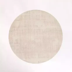 Online Kirklands Home Savannah Cream Distressed Round Accent Table White