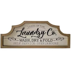 Discount Kirklands Home Scalloped Arch Top Laundry Room Framed Wall Sign