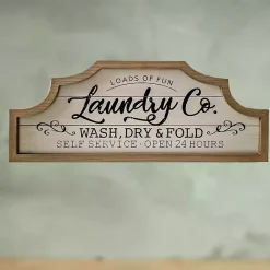 Discount Kirklands Home Scalloped Arch Top Laundry Room Framed Wall Sign