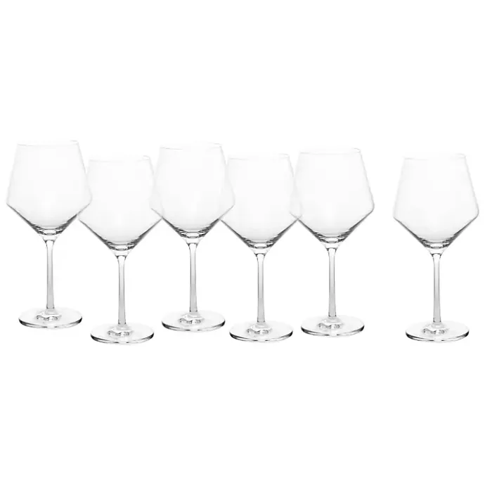 Hot Kirklands Home Schott Zwiesel Pure Burgundy Wine Glass, Set of 6 Clear