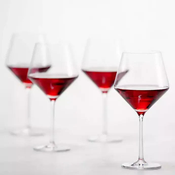 Hot Kirklands Home Schott Zwiesel Pure Burgundy Wine Glass, Set of 6 Clear