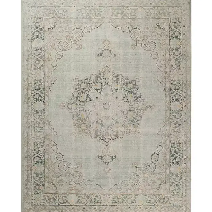 Hot Kirklands Home Sea Vintage Medallion Area Rug, 2x3 Green
