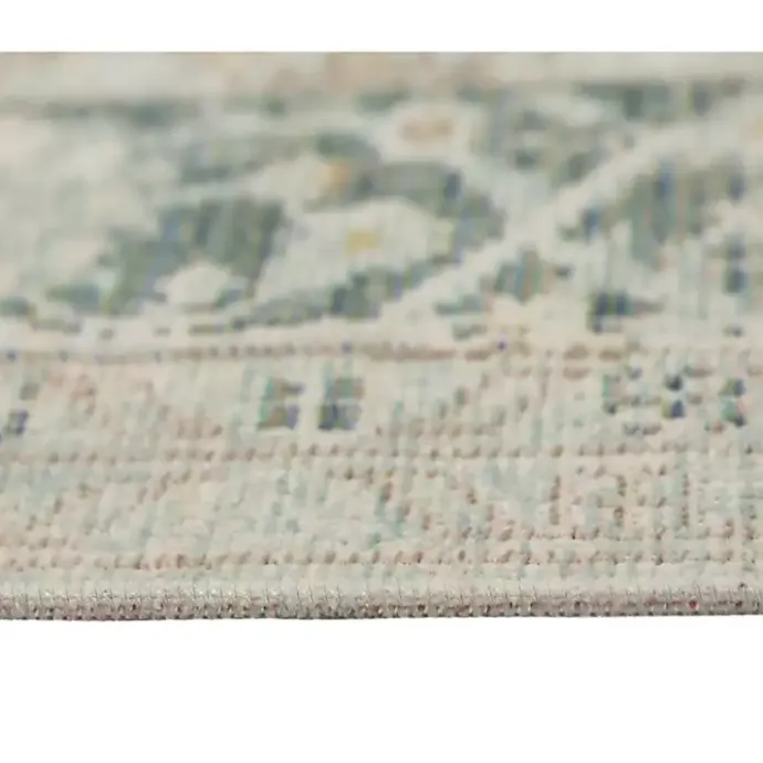 New Kirklands Home Sea Vintage Medallion Area Rug, 5x7 Green