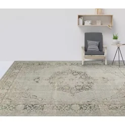 Online Kirklands Home Sea Vintage Medallion Area Rug, 7x10 Green