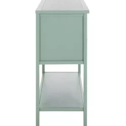 Sale Kirklands Home Seafoam 4-Drawer Charlotte Sideboard Green