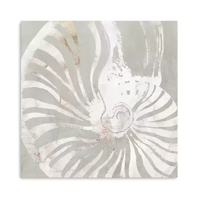 New Kirklands Home Seashell Close Up Canvas Art Print