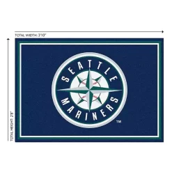 Hot Kirklands Home Seattle Mariners Spirit Rug, 3x4