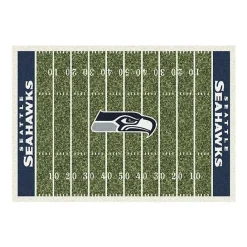 Clearance Kirklands Home Seattle Seahawks Home Field Area Rug, 6x8 Green