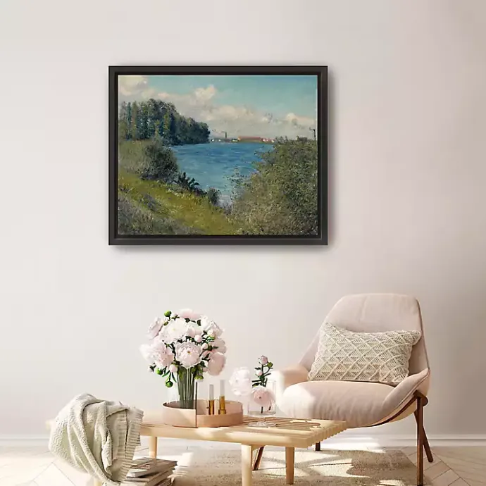 New Kirklands Home Seine at Argenteuil Framed Canvas Art Print